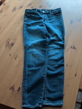American Eagle Outfitters Women's Deep Blue Skinny Jeans